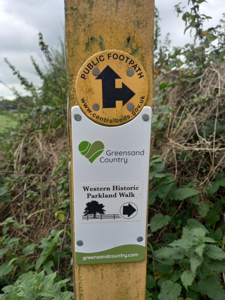 First Greensand Country waymarking appeared
